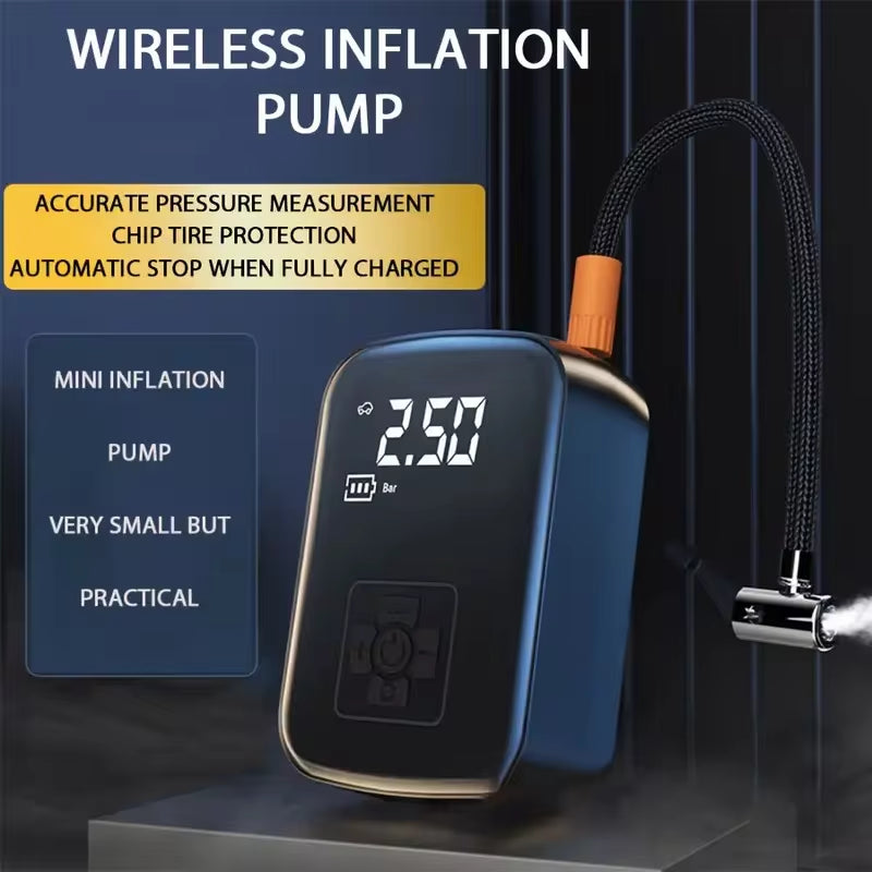 1Pc Electric Wireless Air Pump Tire Inflator Pump for Motorcycle Bicycle Boat AUTO Tyre Balls Inflatable